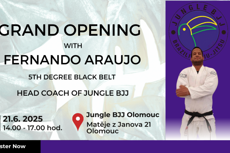 GRAND OPENING with Fernando Araujo 